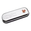 British Red Squirrel Design with Personalised Engraved Message Chromed Glasses Case Box