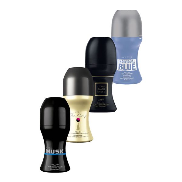 Individual Blue, Musk Marine Erkek Rollon ve Little Black Dress, Far Away Kadın Rollon Paketi