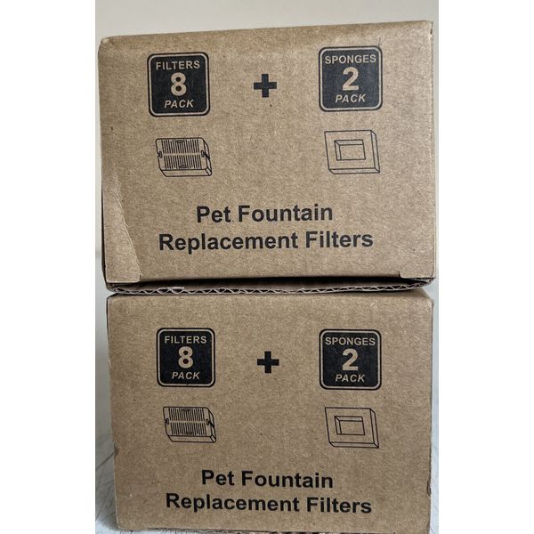 Pet Water Drinking Fountain Filter Replacement Shyosucce 16 Total Filters