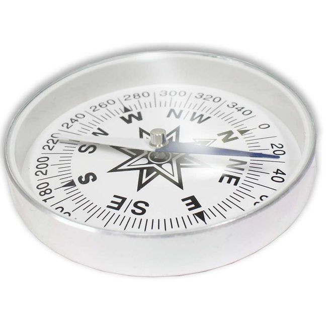 TRAVERSE: 3 Inch Diameter Easy To Read Compass by TOOLUSA