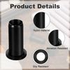 4 Pack Oar Lock Socket Inserts, 1/2inch Oar Lock Socket Bushing for Oar Protector Boat Hardware Socket Boat Tool Holder