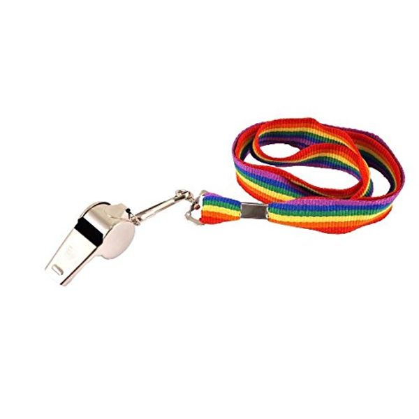 Henbrandt Rainbow Metal Whistle