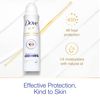 Dove Advanced Care Invisible Dry Spray Antiperspirant Deodorant No White Marks on 100 Colors Sheer Fresh 48-Hour Sweat and Odor Protecting Deodorant for Women 3.8 oz