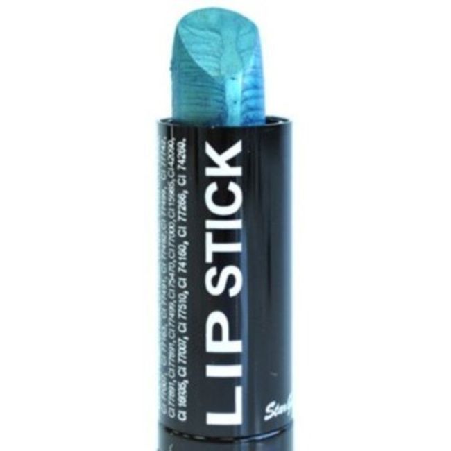 Stargazer No 104 Turquoise Lipstick (Blue)