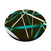 Seamless Blue and White Strips Pattern On Brown Pattern PopSockets Swappable PopGrip