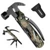 Multitool-12 in 1 Camping Tool w/Mini Hammer-EDC Gear Multi Tools Hammer