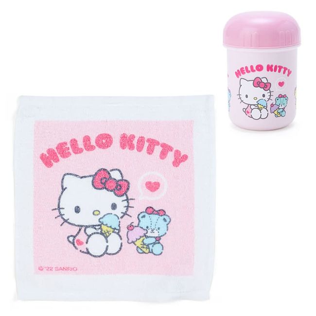 Sanrio 808245 Hello Kitty Hot Towel & Case