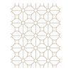 Spellbinders Geometric Flower Background Glimmer Hot Foil Plate, ONE
