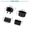 ACROPIX Tailgate Hinge Pivot Bushing Liners Insert Tool Kit Fit for Ford for Ranger Black