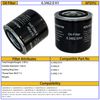 6.3462.0 Oil Filter Element Replacement Compatible with Air Compressor Replacement Filter Part 6.3462.0H1 6.3462.1