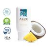 Aloe Cadabra Natural Water Based Personal Lube, Organic Lubricant for Her, Him & Couples, Pina Colada, 2.5 oz (Pack of 5)