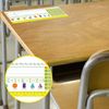 48 Pcs Traditional Manuscript Nameplates -Self Adhesive Multiplication Reference