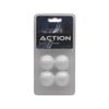 Action Foosball FBSBP Smooth Balls - Blister Pack, White