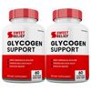 Sweet Relief Glycogen Control Capsules,  Blood Vessel Supplement (2 Pack)