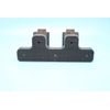 Black M12 DOUBLE Tool Holder Wall Mount Milwaukee  M12 Angle Mount