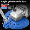 Drill Bit Sharpener - Right Angle Drill Attachment, Drill Bit Grinding Attachment Sharpener for All Bits, Electric Drill Bit Grinder Tool, Multi-Specification Drill Bit Grinding (Red)
