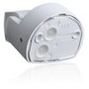 SEBSON Motion Sensor Outdoor IP65, Surface Wall mounted, HF Sensor, LED suitable, Range 15m / 180°, Programmable, Swivelling, max. 1200/300W