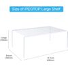 Kitchen Cabinet Organizer Shelf 2 Set Large Wire Freezer Storage Rack Rustproof