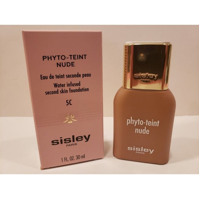 Sisley Paris~Phyto-Teint Nude Water Infused Second Skin Foundation~5C Golden~NI