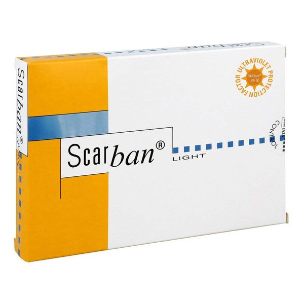 Scarban Light Silicone Dressing 5 x 7.5 cm Pack of 2