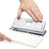 Rapesco 1344 Adjustable 6-Hole Organiser/Diary Punch, 10 Sheet Capacity, Silver