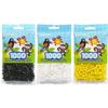 Perler Bead Bag, Yellow (Yellow-White Black)