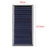 sourcing map 5 x 5 V 60 mA Poly Mini Solar Panel Module DIY Charger 67.5 mm x 35 mm