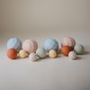 mushie Silicone Nesting Spheres Sensory Toy (Powder Blue)