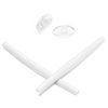 Mryok Replacement Earsocks Nosepiece for Oakley Wiretap Sunglass - White