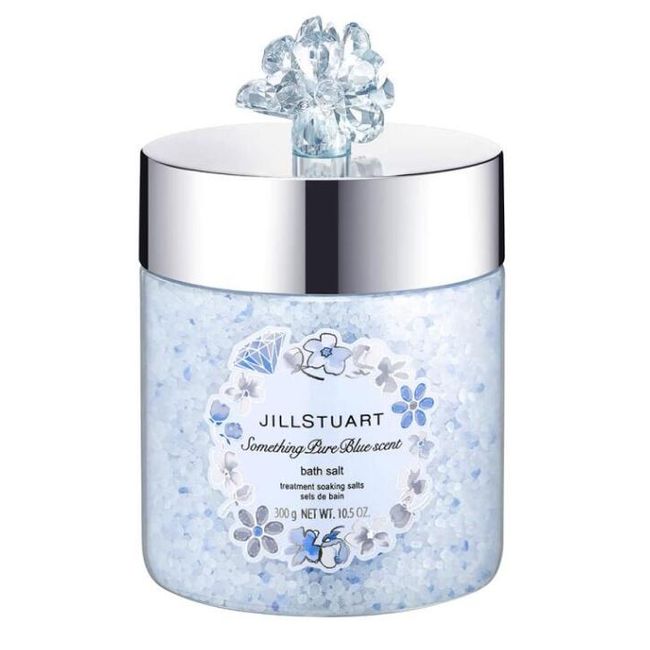 [Product eligible for review after arrival] JILL STUART Something Pure Blue Saint Bath Salts 300g Limited Edition Bath Salts Popular Present Mother&#39;s Day Respect for the Aged Day Girlfriend&#39;s Birthday