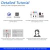 Freenove Basic Starter Kit for ESP32-WROVER CAM (Included), Dual-Core 32-bit 240 MHz Microcontroller, Onboard Camera Wireless, Python C Code, 400-Page Detailed Tutorial, 141 Items, 58 Projects