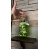 Handmade, customizable up-cycled green glass barrel solar lantern