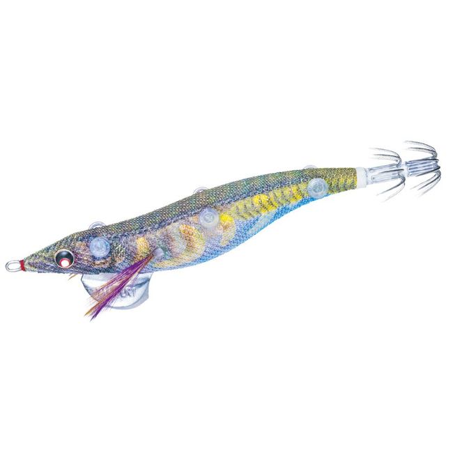 DUEL YO-ZURI Bait Roll Egi Sushi Q for Bottoms No. 3.5 A1779-KVRA 07: Horse Mackerel (Keimura)