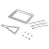 551181 Universal Billet Battery Tray Hold Down Trunk Relocation Box Optima Mount