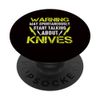 Knife Collector Blade Forge Blacksmith PopSockets with Interchangeable PopGrip