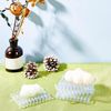 Plastic Bar Soap Holder Saver Tray Dish Self Draining Dishes Clear 
