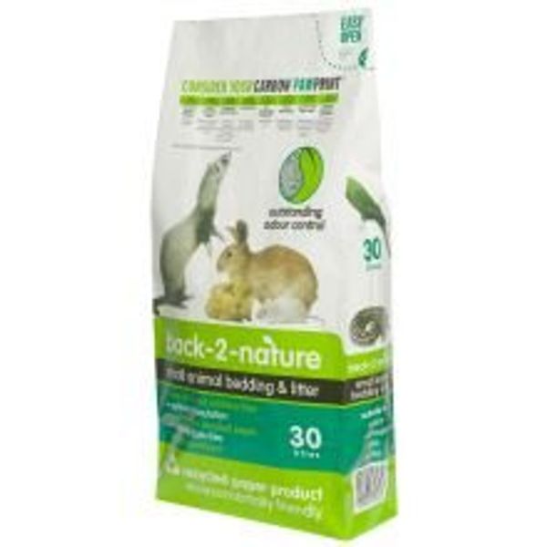 FIBRECYCLE Back 2 Nature Small Animal Bedding 30L 30l