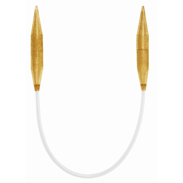 Addi Plastic Circular Needles, Champagne, 120cm 20mm