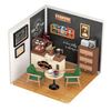 Makurundo ® Robotime DIY Miniature House Creator Series (Coffee Lounge)