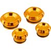 Kitaco 588-1850070 CB250R (MC52) Frame Cap Set (Gold)