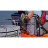 Perception Kayak Splash Three Pocket Organizer - for Kayaks, Grey, One Size