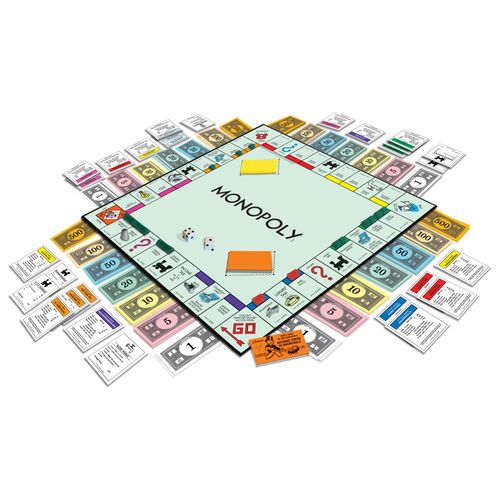 Monopoly The 1980's Edition With Original 1980's Artwork & Components incl. All Classic Tokens, by Winning Moves Games USA, Classic Family Board Game with Classic Tokens, for 2 to 8 Players, Ages 8+