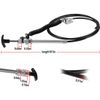 for John Deere AM132704 Snowblower Chute Deflector Remote Spout Control Cable