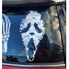 Ghost Face Grim Reaper Decal Sticker Halloween