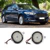 2Pcs LED Under Side Rearview Mirror Puddle Light Lamp Fit for Expedition 2007-2017