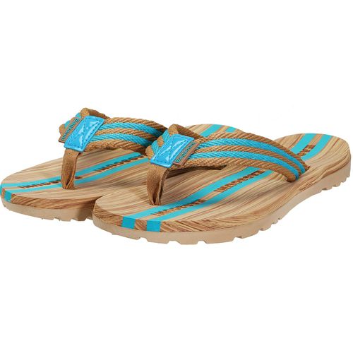 Eagsouni Womens mens Summer Beach Flip Flops Casual Thong Sandals Yoga Mat Foam Slippers Indoor and Outdoor Light Blue
