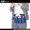 Kutsuwa BE006NB Stationery Apron Bag, Navy