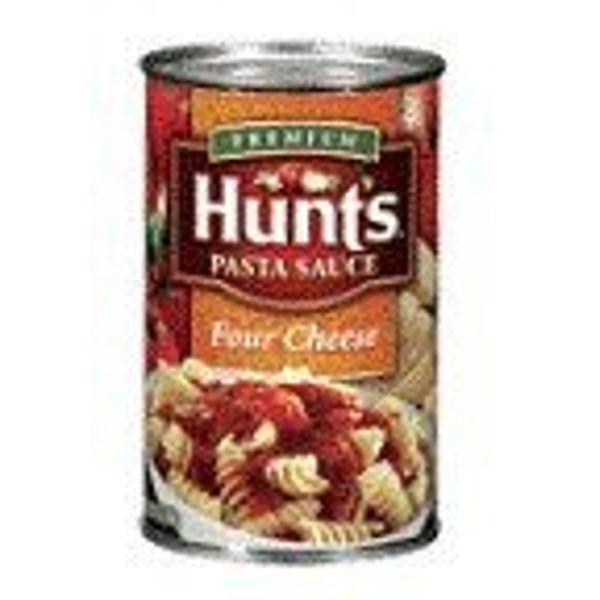 Hunt's Premium Four Cheese Pasta Sauce 24 oz (Pack of 12)