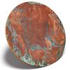 1 x Rusty Aged Copper Fun - Round Coaster Kitchen Student Kids #3024