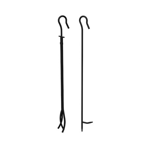 Style Selections Wood stove Tongs and poker set 2-Piece Fireplace tools